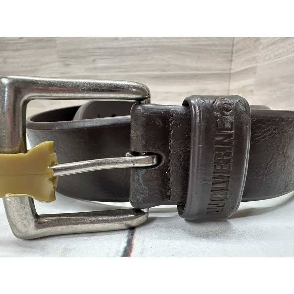 Class Club Boy’s Brown Cowhide Leather Dress Belt Size 26 28 Casual